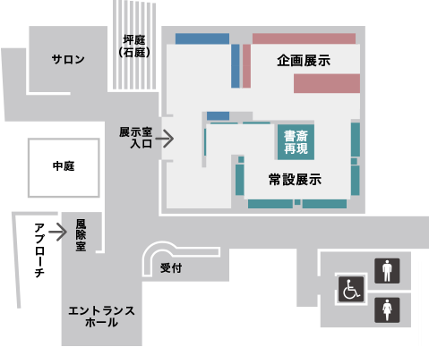 記念館平面図