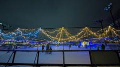 小真木原スケート場 イルミネーション