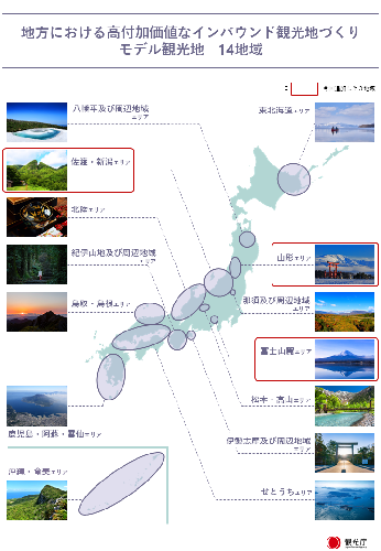 モデル観光地14地域