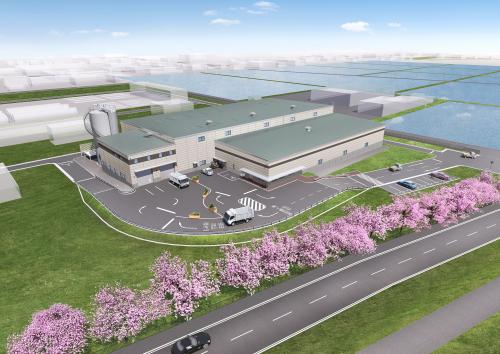 新しい浄化センターの完成予想図です。