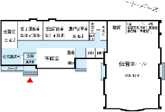 八栄島地区地域活動センター平面図