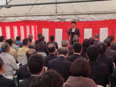 安全祈願祭の様子