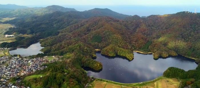 大山上池・下池