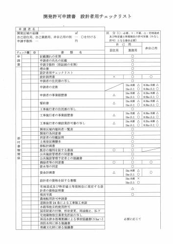 開発許可チェックリスト03