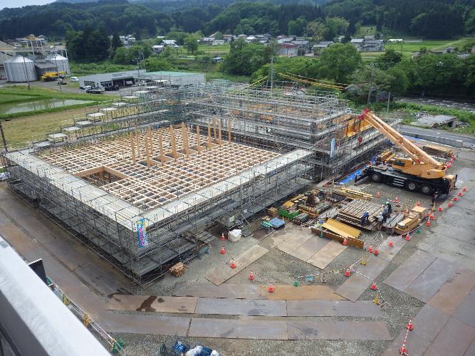 工事現場状況写真（令和6年5月31日撮影）