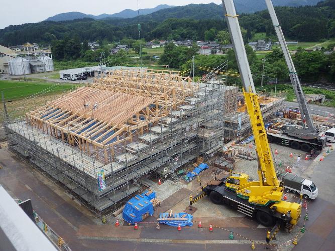 工事現場状況写真（令和6年6月28日撮影）