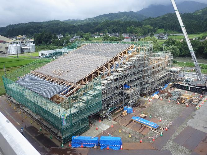 工事現場状況写真（令和6年7月31日撮影）