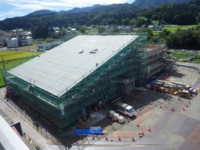 工事現場状況写真（令和6年8月30日撮影）