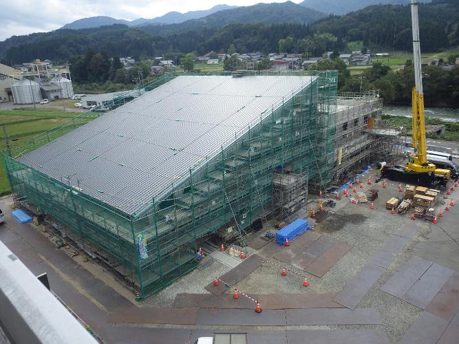 工事現場状況写真（令和6年9月30日撮影）