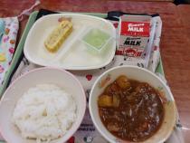 有機米給食の写真