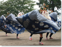 大谷獅子踊り