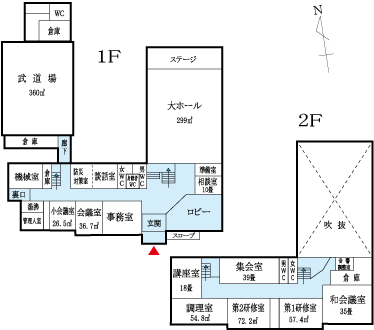 藤島地区地域活動センター平面図