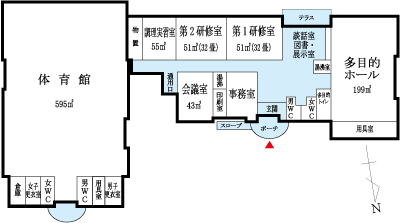 東栄地区地域活動センター平面図