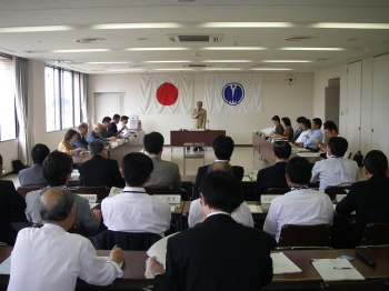 平成21年度藤島地域審議会　開催の模様