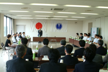 平成22年度1回藤島地域審議会　開催の模様