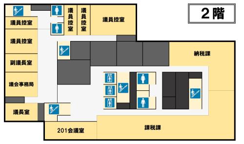 2階フロアマップ