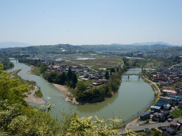 左沢の景観