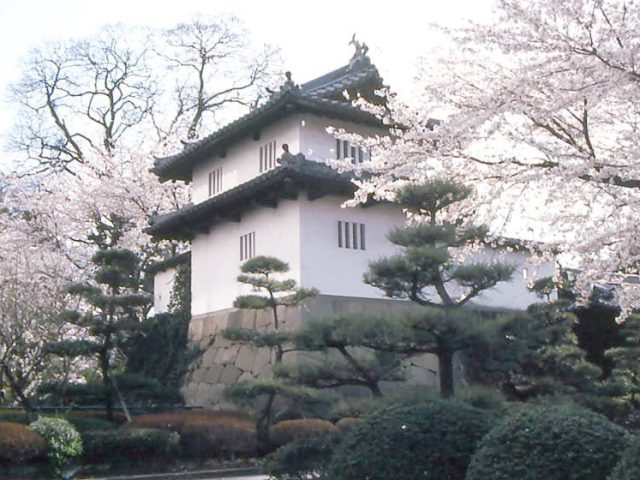 高崎城址公園と九蔵町（群馬県）