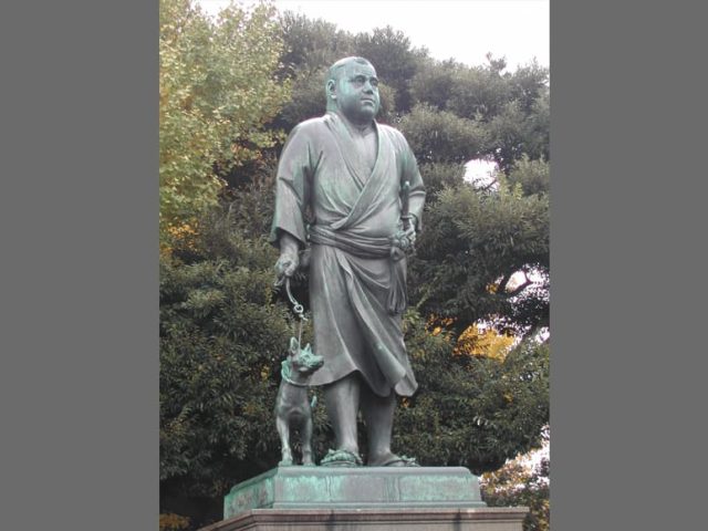 上野公園の西郷隆盛像（東京都）